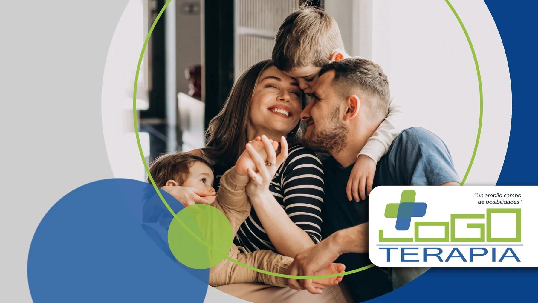 Familia compartiendo un momento cercano, imagen de Más Logoterapia